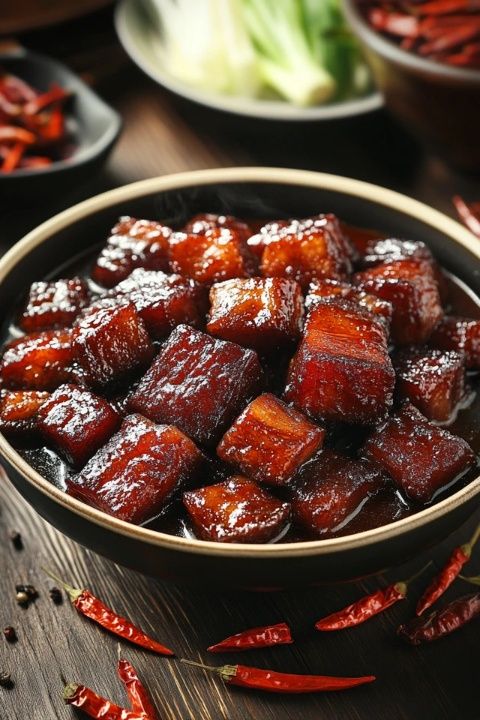 紅燒肉:年味的靈魂,團(tuán)聚的象征——一道必不可少的春節(jié)菜肴