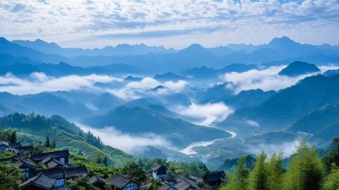 湖北羅田薄刀峰：國家4A級景區(qū)，夏日清涼徒步勝地