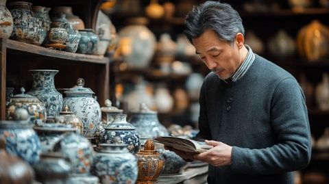 清水塘古玩市場偶遇古董小霸王