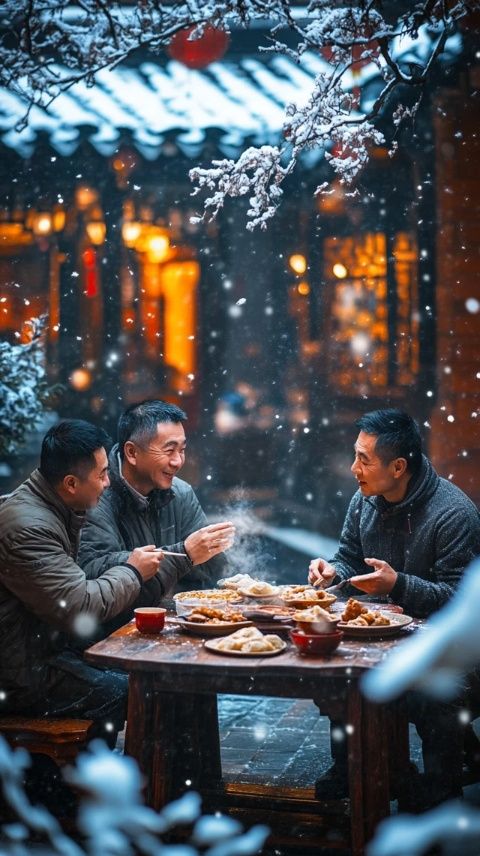 
俄羅斯游客北京牛街品嘗30個(gè)牛肉包子，沉浸中國(guó)美食魅力