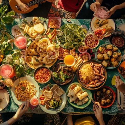 南方地域廣闊，飲食文化豐富多樣，以下是一些常見的南方美食