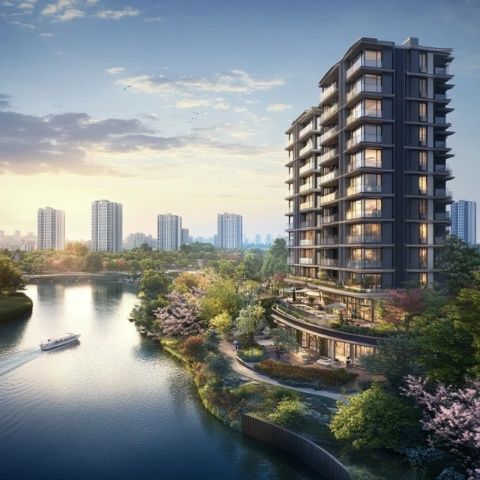 高端江景住宅:珠江鉑世灣