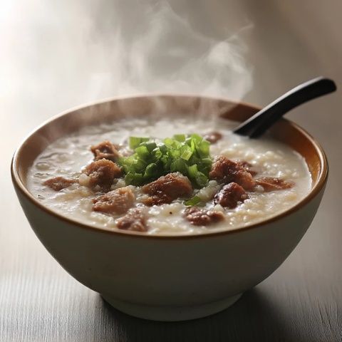 福建夏日必備:地瓜粥搭配蒸肉餅與干煎帶魚的做法