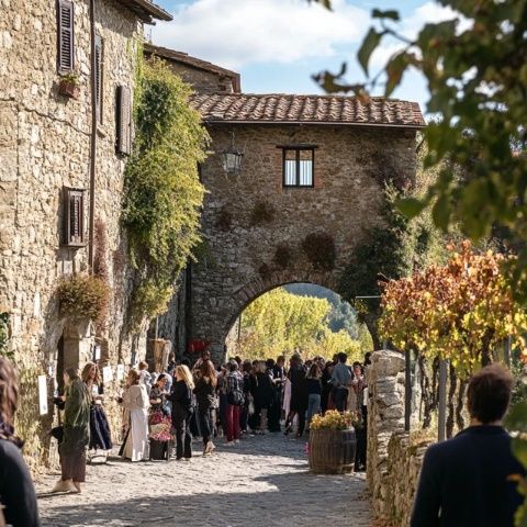 探索托斯卡納的瑰寶：迷人的Montefioralle古村落之旅