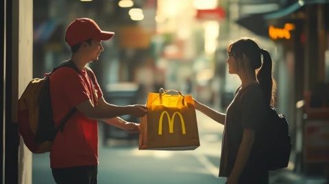 女顧客點(diǎn)外賣大膽告白：我喜歡你