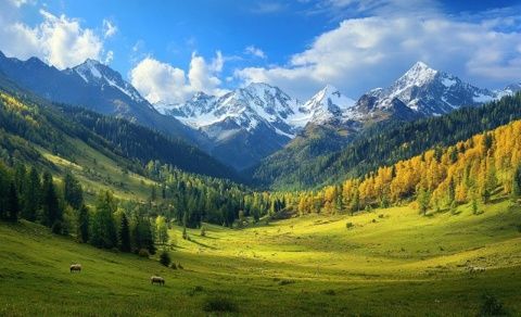 奧依塔克旅游區：新疆的隱藏瑰寶，自然風光絕美之地
