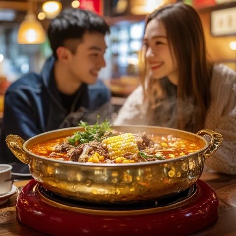 中國哪里的羊肉湯最好喝？我說的這個地方，你們認同嗎？今天，和一位美女聊天