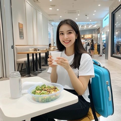 一位美國女主播在小紅書向中國網(wǎng)友發(fā)問你們不常吃三明治嗎?我天天都吃三明治