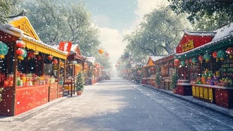 春節期間與冰墩墩共賞冰雪美食佳節好去處