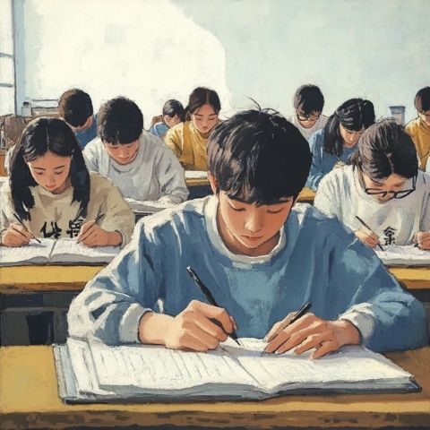 期末考臨近了，大家一定要好好復習了！