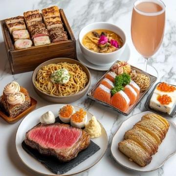 這是什么神仙餐廳，牛排很經典，港式茶點也超贊！