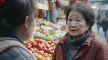 小楊阿姨帶著孩子們?nèi)ゲ耸袌觥? width=