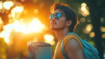 夏天的感覺來得太快就像龍卷風(fēng)！今天最高氣溫29℃明天更高