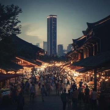南昌江西小炒美食街變身熱門旅游景區(qū)！