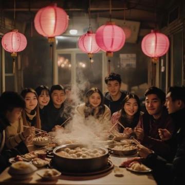 平涼年俗：豐盛年夜飯與熱鬧社火的溫暖新年記憶