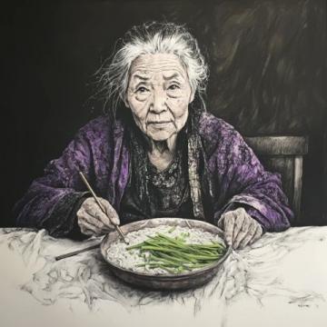 義馬千秋村一大媽清蒸無花果，果子好吃湯更甜，味道讓人懷念