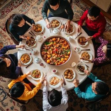 陜西、甘肅、河南一帶，過年桌上涼菜先登場，而且數量不少，這可讓不少人犯嘀咕