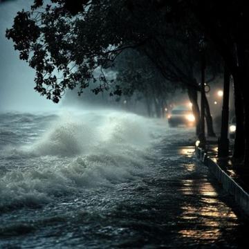 臺風暹芭過境濟南尾聲 雨水充沛雨勢平緩