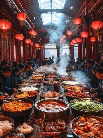 甘肅張掖以其獨(dú)特的地理位置和豐富的文化背景，孕育了多樣的美食文化