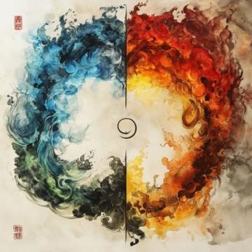敖丙與燒火棍：墻繪中的靈韻流轉