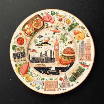 環(huán)游世界,品味天下美食盛宴