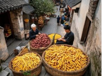 潮汕這片充滿文化底蘊的土地，孕育了無數令人垂涎的美食，其中甘筒果又稱馬鈴薯果