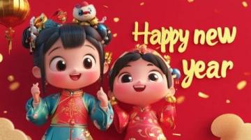 小狼和金寶的新年冒險