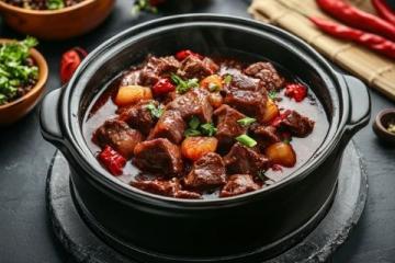 揚州牛漆滾大鍋：新鮮牛肉與獨特風味的完美結合