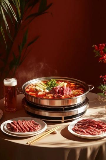 揚州牛漆滾大鍋：新鮮牛肉與獨特風味的完美結合