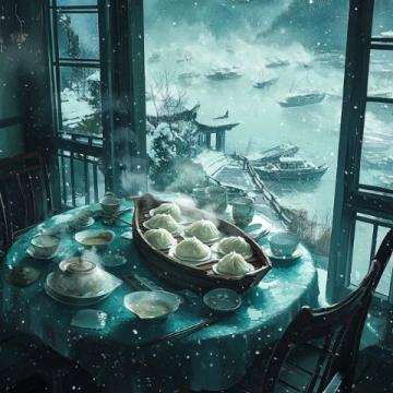 餃子遇見十億畫作：一場(chǎng)跨界的藝術(shù)美食奇遇