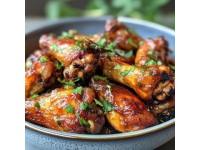 10分鐘米其林級大廚的秘密：簡易蒜香蜂蜜雞翅料理
