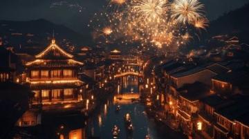 千年武當夜未央，鄖陽不夜城新春盛景璀璨綻放