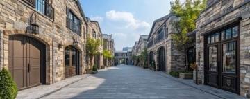 濟寧市的大型商業街