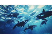 在上海浦東的海昌海洋公園里，一個名為胖虎的虎鯨引起了轟動。