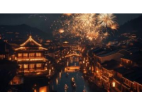 千年武當夜未央，鄖陽不夜城新春盛景璀璨綻放
