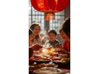 從溶洞出來，餓了！一家人去縣城尋找柞水特色美食
