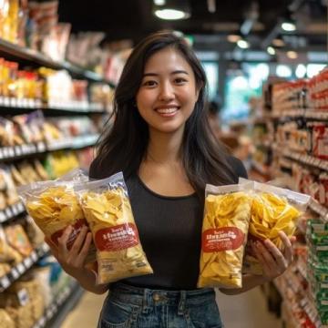 溫州11年老店金黃土豆片超香脆，炸至天亮？！