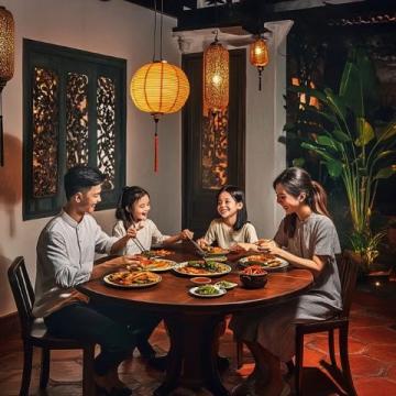 四口之家減肥之旅:大寶獨瘦,特色健康晚餐分享