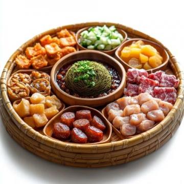 廣西特色美食種類豐富，融合了酸、辣、鮮、香等多種風(fēng)味，既有獨(dú)特的地方特色