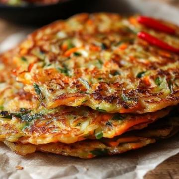 美味營養胡蘿卜土豆絲西蘭花雞蛋餅的做法