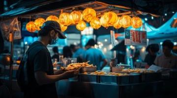 深夜長沙揚(yáng)帆夜市:95后白領(lǐng)直播夜經(jīng)濟(jì)狂歡