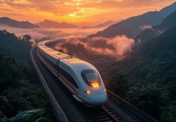 與老同事乘早高鐵暢游長沙一天
