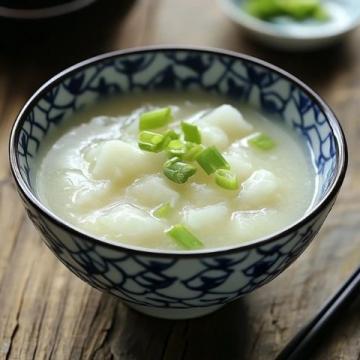 豆腐毛白菜燉湯