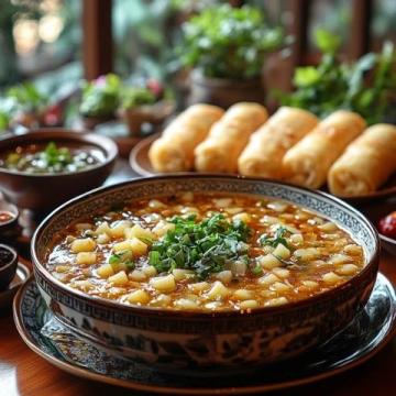 廣西特色美食種類豐富，融合了酸、辣、鮮、香等多種風(fēng)味，既有獨(dú)特的地方特色