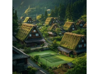 岐阜縣的小村莊 白川鄉