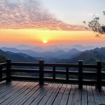 小楊知道200米外就是順峰山和寶林寺，準(zhǔn)備去五一玩兒。
