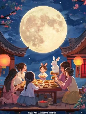 月圓人團圓博餅慶中秋