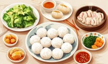 超簡單家常菜:蝦球粉絲白菜煲的做法