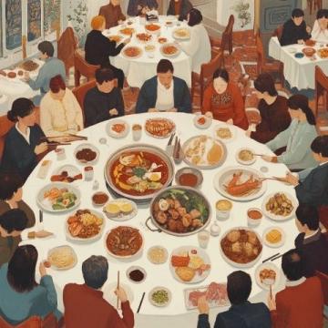魯迅散文勸菜:共食一盤的溫馨餐桌文化變遷記