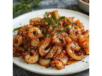 夜宵神菜！醬爆魷魚，鮮辣上頭超解饞